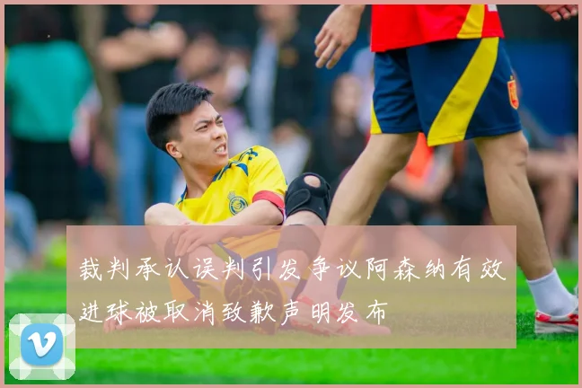 裁判承认误判引发争议阿森纳有效进球被取消致歉声明发布